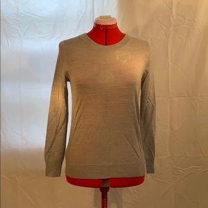 Woman’s J.Crew Grey Crewneck Sweater